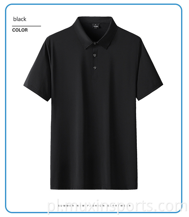 Black Men's Polo Shirts